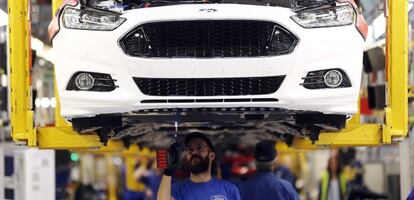 Trabajador de la planta de motores de Ford de Almussafes