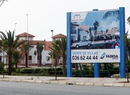 Promoción de viviendas de Fadesa en Saida, localidad de la costa marroquí.