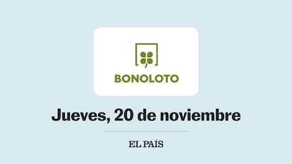 Bonoloto comprobar sorteo del jueves 20 de noviembre de 2025