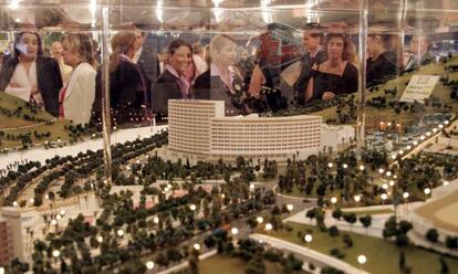 Presentación en Castellón de la maqueta del proyecto Marina D'Or Golf.