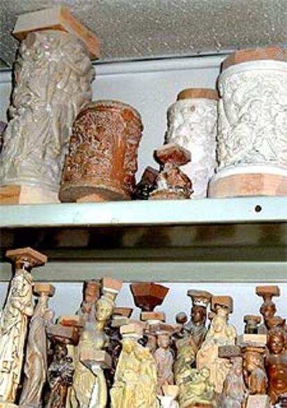 Las piezas labradas podrían provenir de más de 400 elefantes africanos.