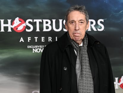 Ivan Reitman, en el estreno de la última entrega de 'Cazafantasmas', en noviembre de 2021.