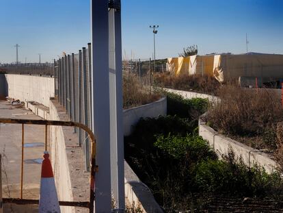 Obras tren al aeropuerto