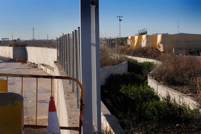 Obras tren al aeropuerto