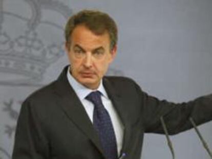 El presidente del Gobierno, José Luis Rodríguez Zapatero.