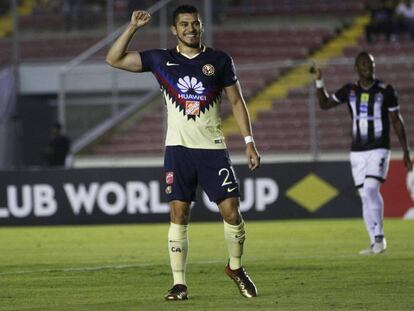 Martín del América durante los cuartos de final.