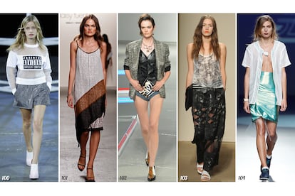 100. Alexander Wang. 101. Daisy Fuentes. 102. Rodarte. 103. Cristiano Burani. 104. Herida de Gato.