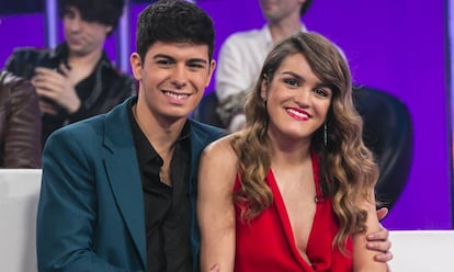 Alfred y Amaia de 'Operación Triunfo'.