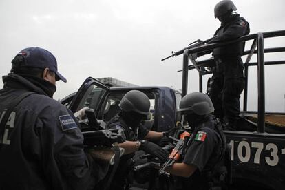 Operación de la Policía Federal contra los Beltrán Leyva en 2009.