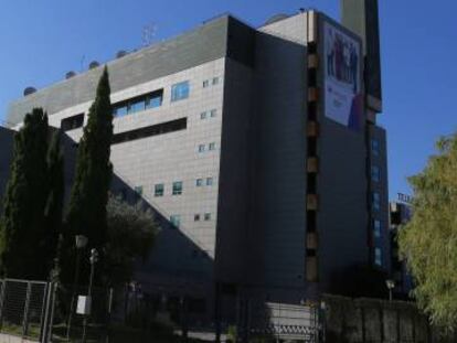 La sede de Telemadrid, en la Ciudad de la Imagen.