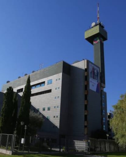 La sede de Telemadrid, en la Ciudad de la Imagen.