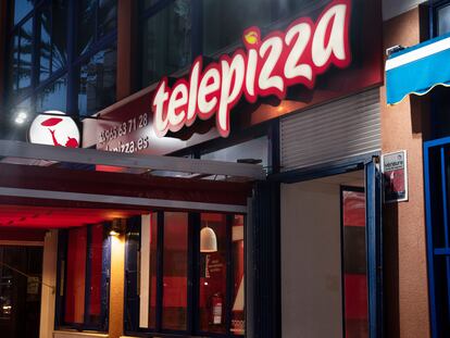 Una tienda de Telepizza.