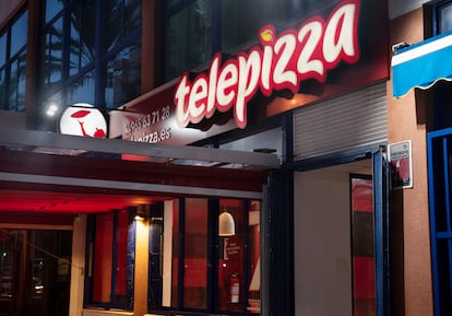 Un establecimiento de Telepizza.