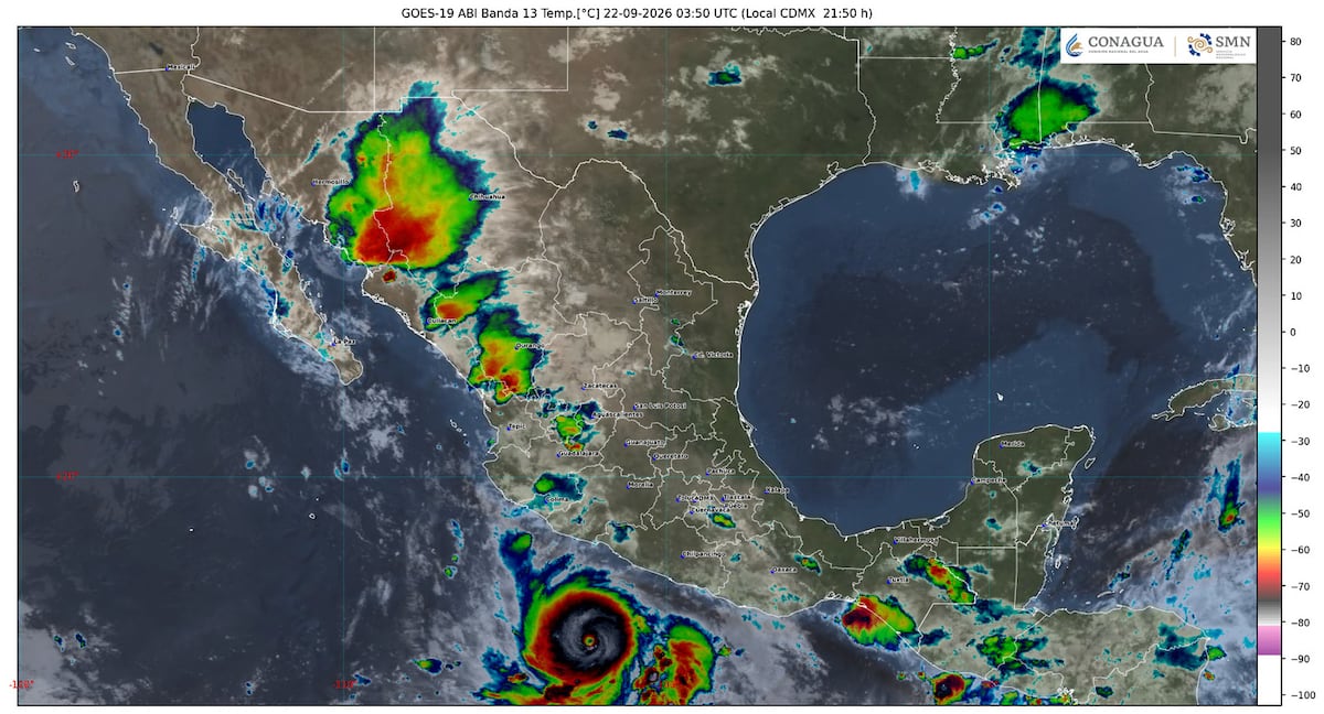 Huracán ‘Polo’ se intensifica frente a México: esta es su trayectoria y el pronóstico de lluvias