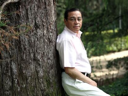 El escritor colombiano Dasso Saldivar, en Madrid.