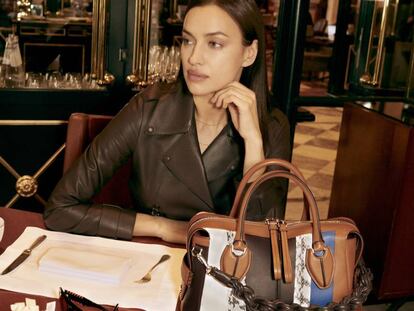 Irina Shayk, nueva imagen del bolso D Styling de Tod's.