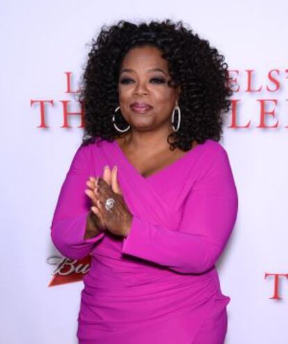 Oprah Winfrey, en el estreno de la película 'The Butler', en Los Angeles.