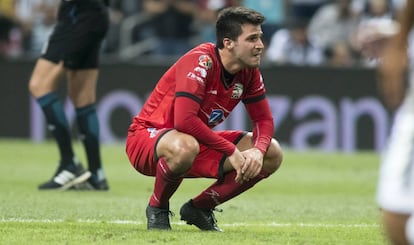 Treviño tras el partido contra el Monterrey.