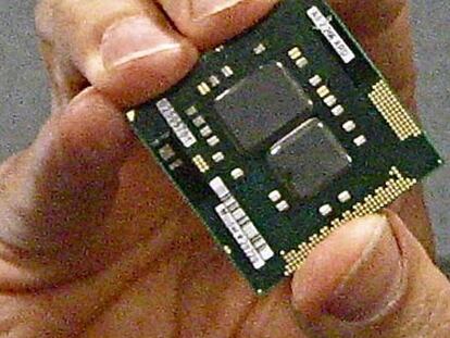 El <i>chip</i> de 32 nanómetros.