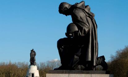 Memorial soviético en el parque Treptow, en Brlín.
