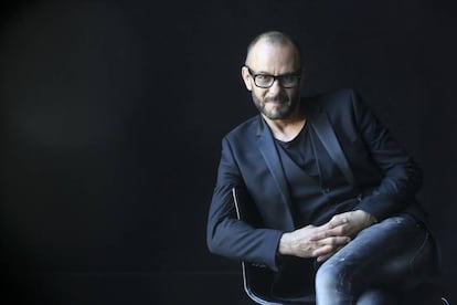 Tomaz Pandur, retratado en 2014 en el Centro Dram&aacute;tico Nacional, en Madrid. 