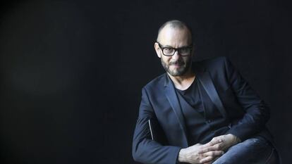 Tomaz Pandur, retratado en 2014 en el Centro Dramático Nacional, en Madrid.