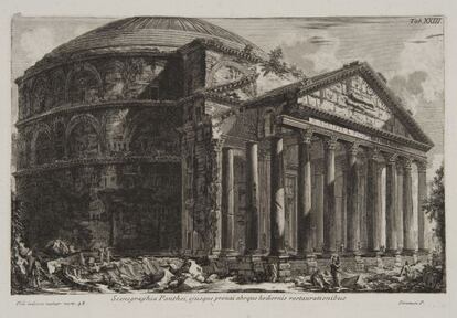 Un grabado de Piranesi