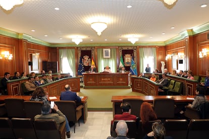 Pleno Ayuntamiento de Marbella, este lunes.