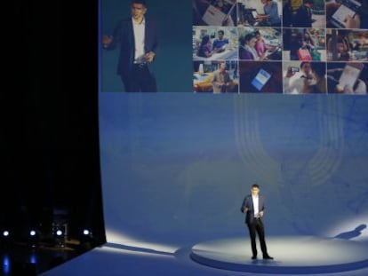 Matt Brittin, presidente Google EMEA, en el foro Retina El Pais en el Palacio de Congresos de Ifema Madrid.  