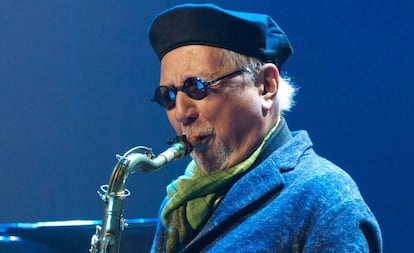 El músico de jazz Charles Lloyd.