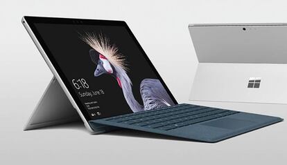 Nueva Surface Pro con el teclado Alcantara de la Surface Laptop