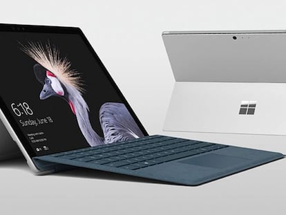 Nueva Surface Pro con el teclado Alcantara de la Surface Laptop