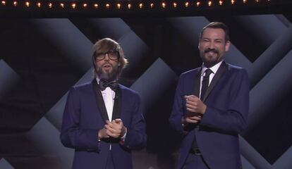 Amb 'els Òscars', que hi hagi dos presentadors a peu dret és tota una innovació en els 'late shows'.