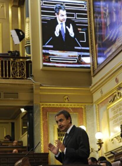 El presidente del Gobierno en el debate del estado de la nación.