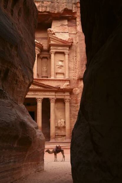 Petra, en el suroeste de Jordania. 