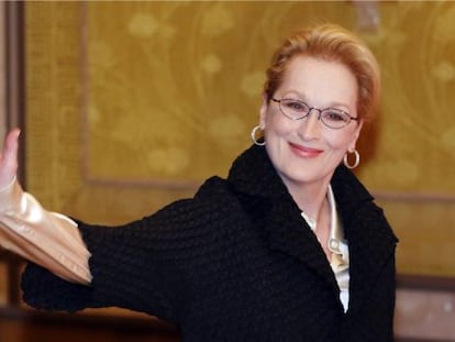 La actriz Meryl Streep.