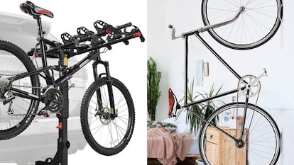 Soporte para bicicleta para hogar y coche