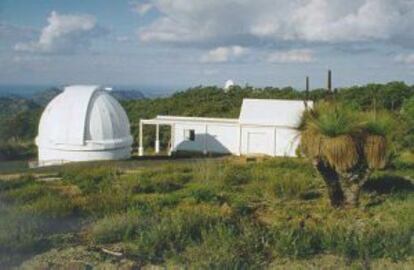 Telescopio en Australia para observar meteoritos.