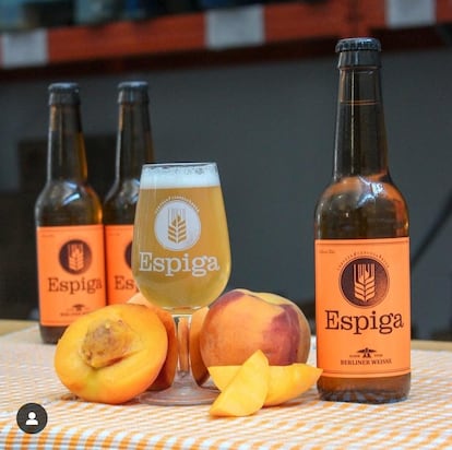 Espiga-bier, op een door het merk verstrekte afbeelding.