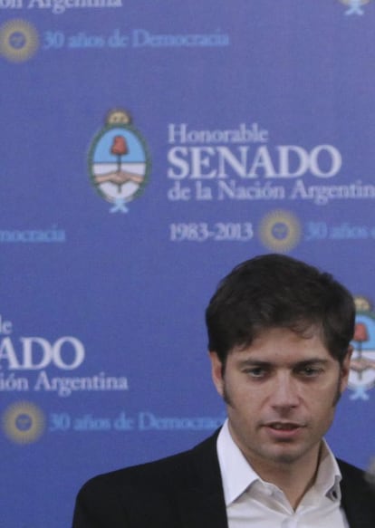 O ministro da Economia da Argentina, Axel Kicillof.