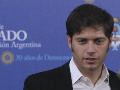 O ministro da Economia da Argentina, Axel Kicillof.