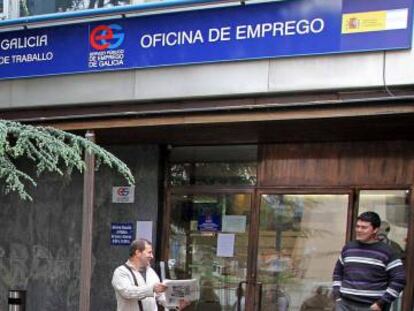 Oficina del servicio del empleo en Vigo.