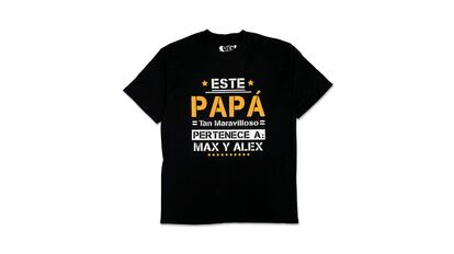 playera papá personalizada