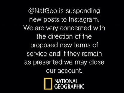 National Geographic se enfrenta a Instagram