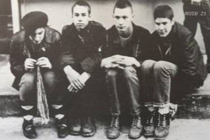 John Berry, segundo por la derecha en su &eacute;poca de miembro de Beastie Boys.