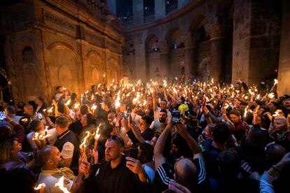 Fuego Sagrado Santo Sepulcro