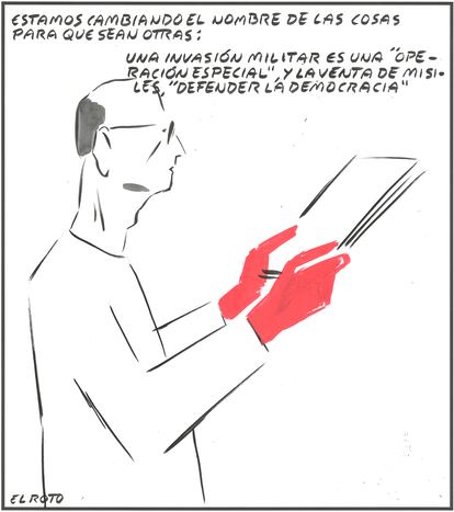 Viñeta de El Roto del 14 de septiembre de 2022