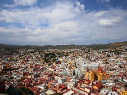 La ciudad mexicana de Guanajuato.