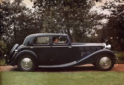 Producido entre 1946 y 1952, el Bentley Mk VI era ligero, para ahorrar acero. Y para ir más rápido.