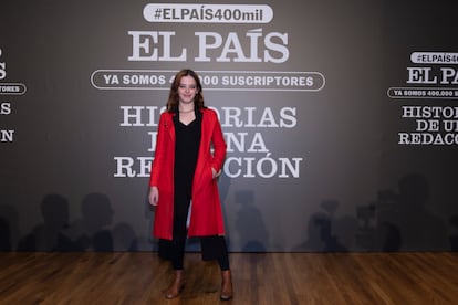 La secretaria de comunicación de SUMAR, Elizabeth Duval.  